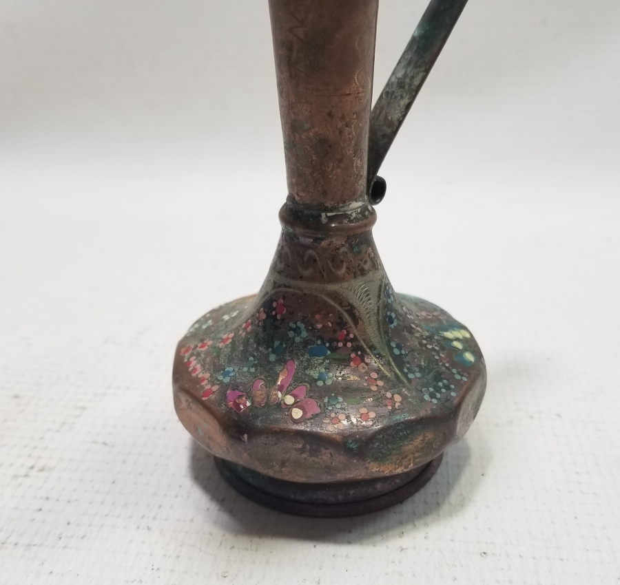 ERZİNCAN YAPIMI BAKIR DEKORATİF SÜRAHİ