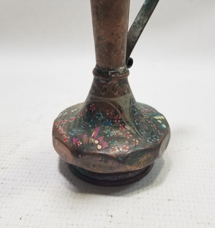 ERZİNCAN YAPIMI BAKIR DEKORATİF SÜRAHİ