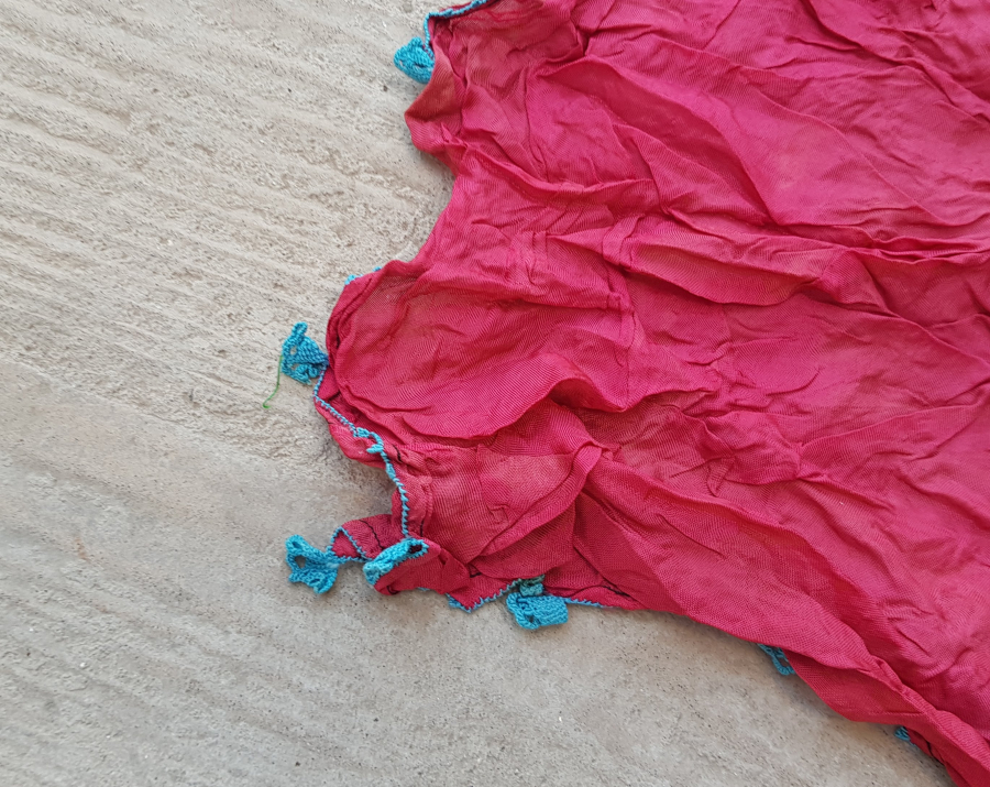 ANTİKA İPEK OYALI KREP