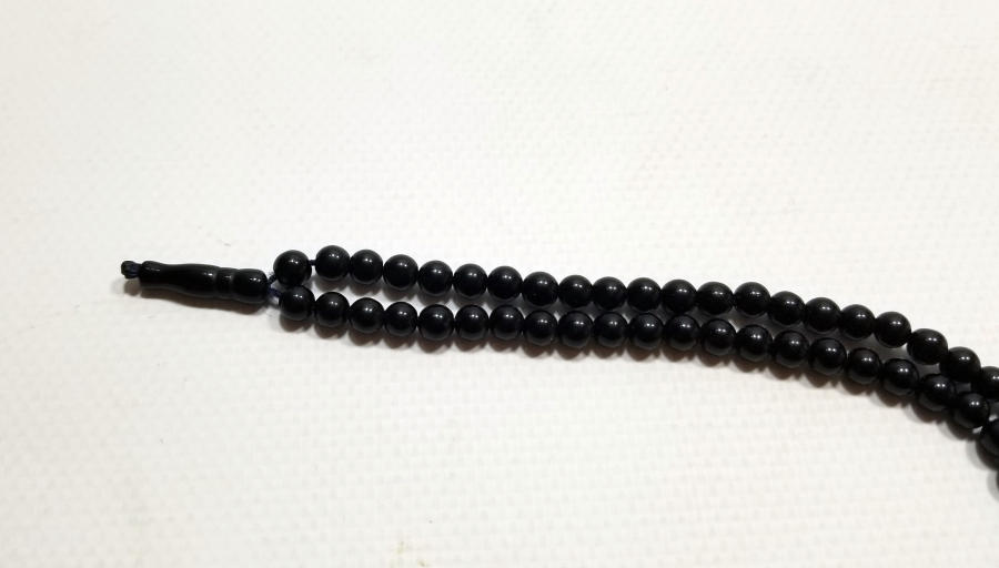 NADİR RENKTE OSMANLI DÖNEMİ 99LUK BEYKOZ NAMAZ TESPİHİ