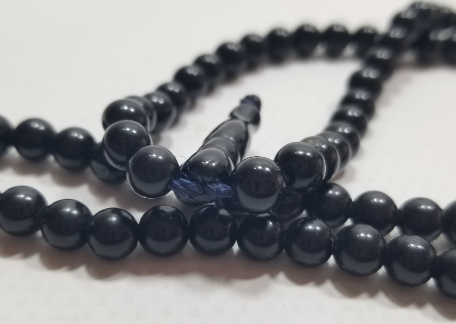 NADİR RENKTE OSMANLI DÖNEMİ 99LUK BEYKOZ NAMAZ TESPİHİ