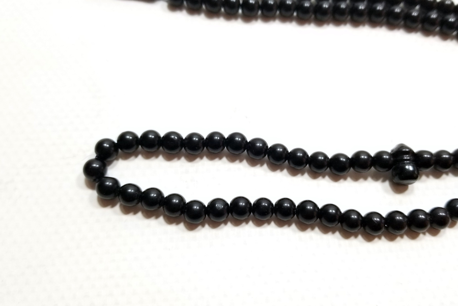 NADİR RENKTE OSMANLI DÖNEMİ 99LUK BEYKOZ NAMAZ TESPİHİ