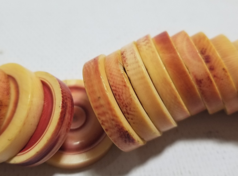 OSMANLI DÖNEMİ FİLDİŞİ TAVLA PULLARI