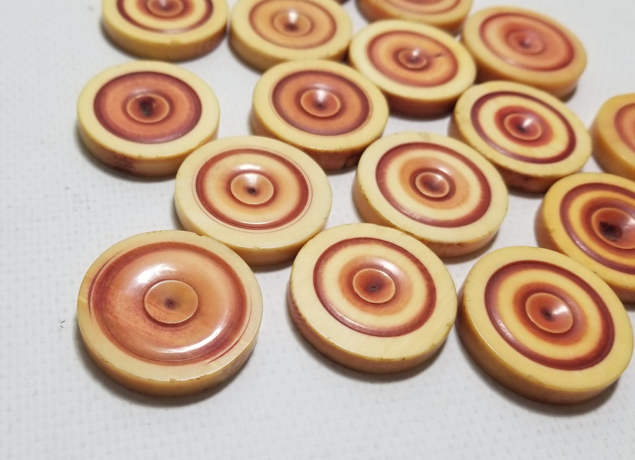 OSMANLI DÖNEMİ FİLDİŞİ TAVLA PULLARI