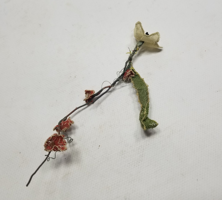 OSMANLI DÖNEMİ İĞNE OYALI KOZAK YÖRESİ NADİR GELİN ÇİÇEĞİ