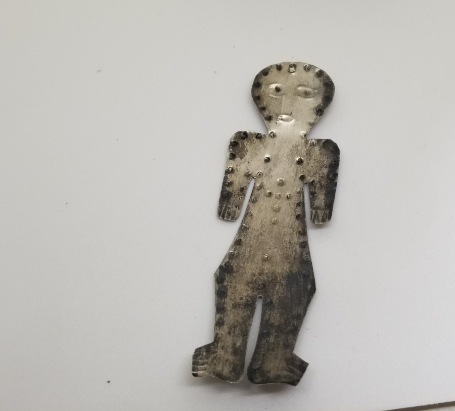 OSMANLI DÖNEMİ RUM İŞİ GÜMÜŞ BEŞİK ADAKLIĞI