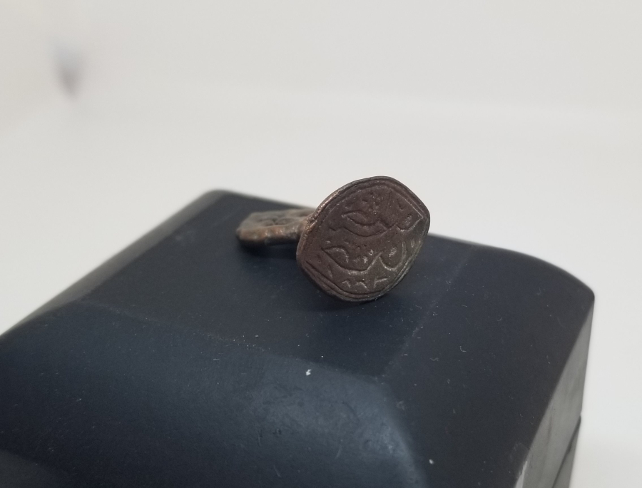 OSMANLI DÖNEMİ NADİR TİPTE BRONZ ŞAHIS MÜHRÜ