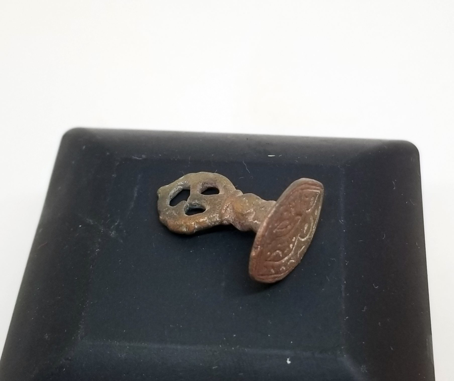 OSMANLI DÖNEMİ NADİR TİPTE BRONZ ŞAHIS MÜHRÜ