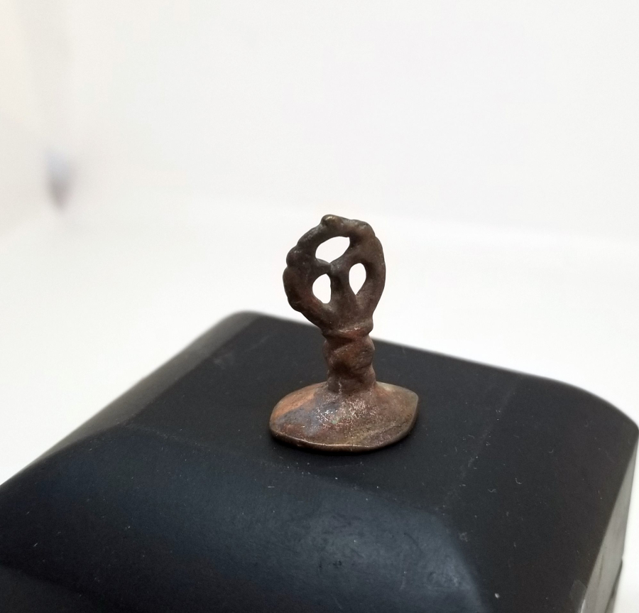 OSMANLI DÖNEMİ NADİR TİPTE BRONZ ŞAHIS MÜHRÜ