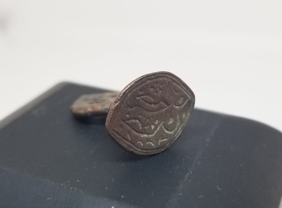 OSMANLI DÖNEMİ NADİR TİPTE BRONZ ŞAHIS MÜHRÜ