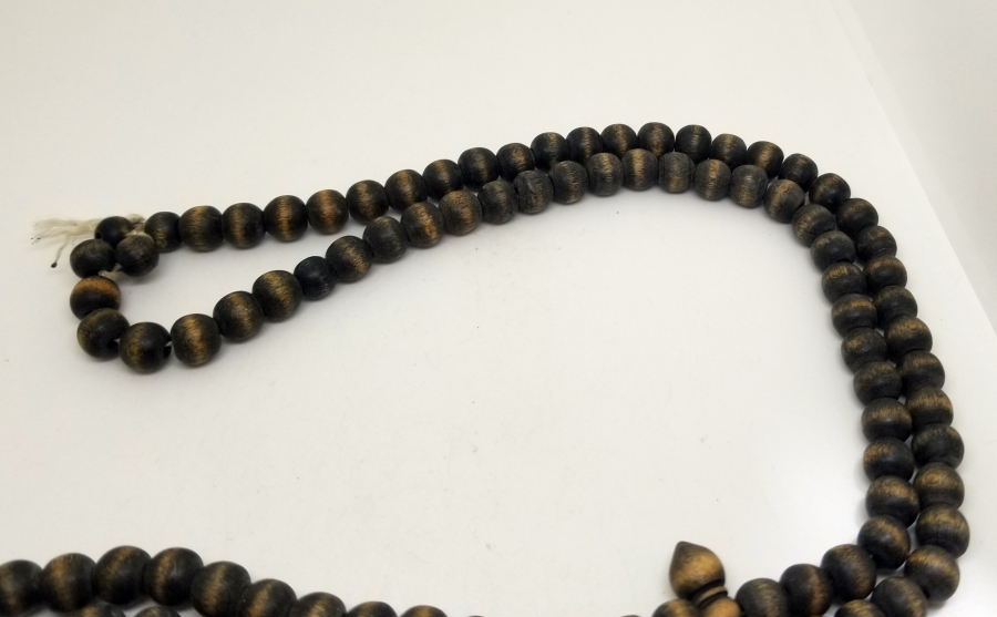 DURAKLARI SİKKE FORMUNDA YAPILMIŞ OSMANLI DÖNEMİ 99LUK NAMAZ - ZİKİR TESPİHİ