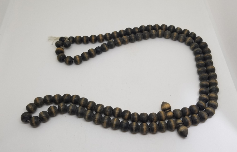 DURAKLARI SİKKE FORMUNDA YAPILMIŞ OSMANLI DÖNEMİ 99LUK NAMAZ - ZİKİR TESPİHİ