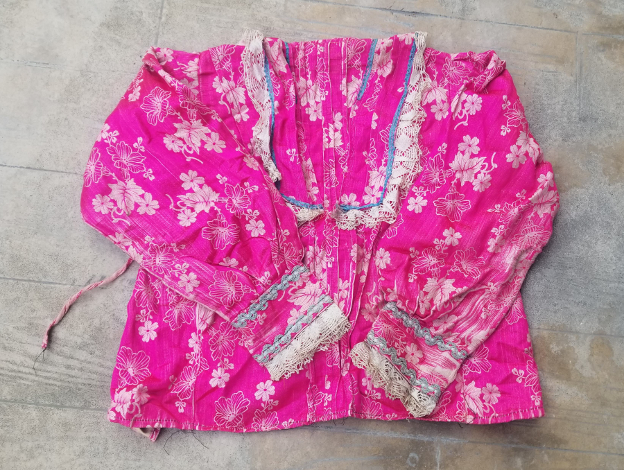 OSMANLI DÖNEMİ HEREKE DOKUMASI İPEK KIYAFET