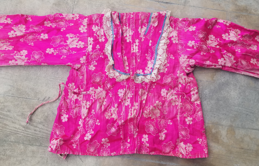 OSMANLI DÖNEMİ HEREKE DOKUMASI İPEK KIYAFET