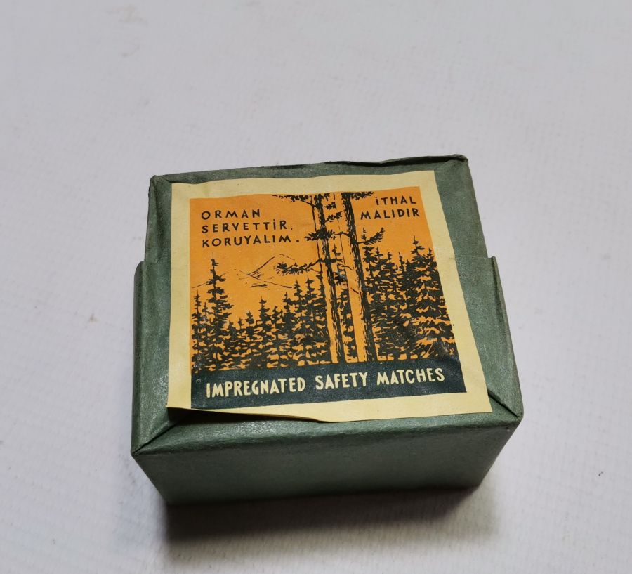 AÇILMAMIŞ PAKETİNDE ANTİKA KİBRİT