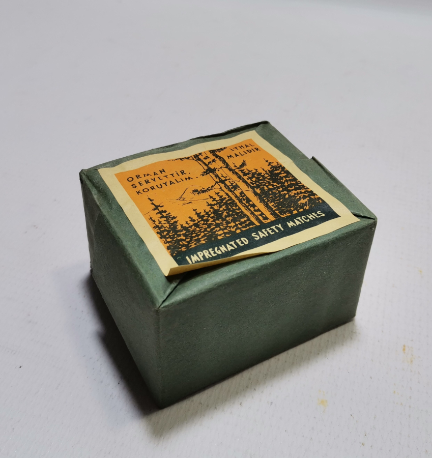 AÇILMAMIŞ PAKETİNDE ANTİKA KİBRİT