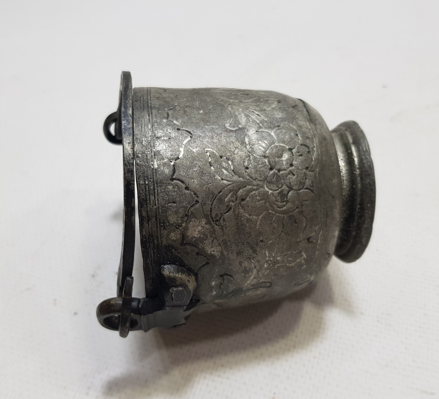 OSMANLI DÖNEMİ NADİR FORMDA YILAN BAŞI TUTMAÇLI TOMBAK SAKIZLIK