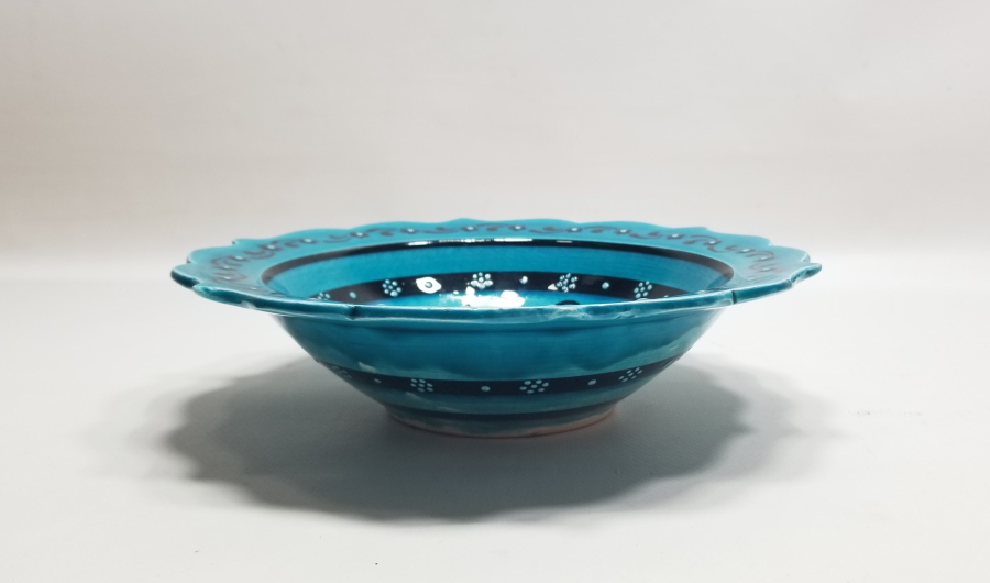 SANATÇI İŞİ EL BOYAMA ÖZEL YAPIM İZNİK TABAK