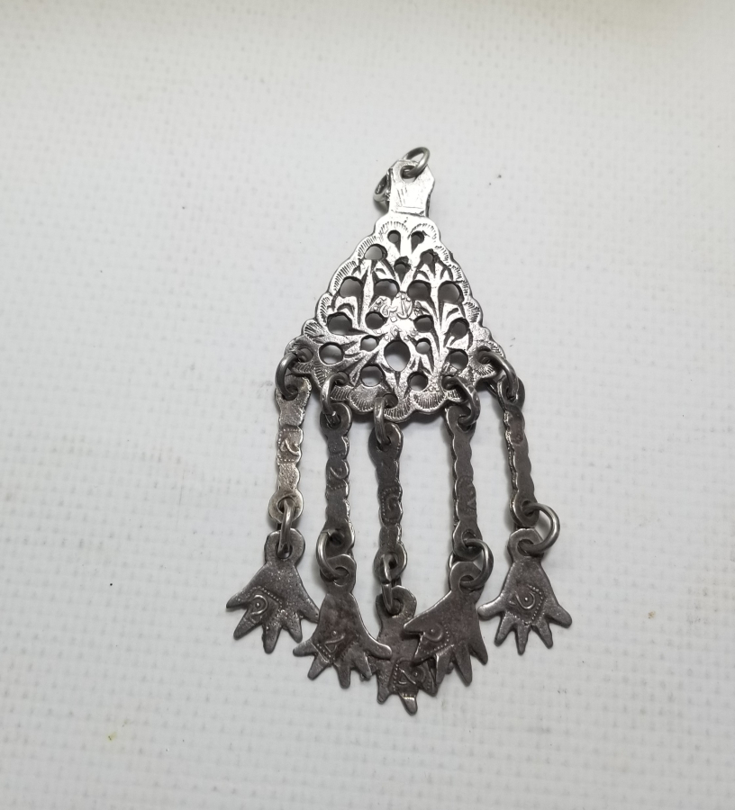 OSMANLI DÖNEMİ USTA DAMGALI NADİR GÜMÜŞ KÖSTEK SALLAMASI