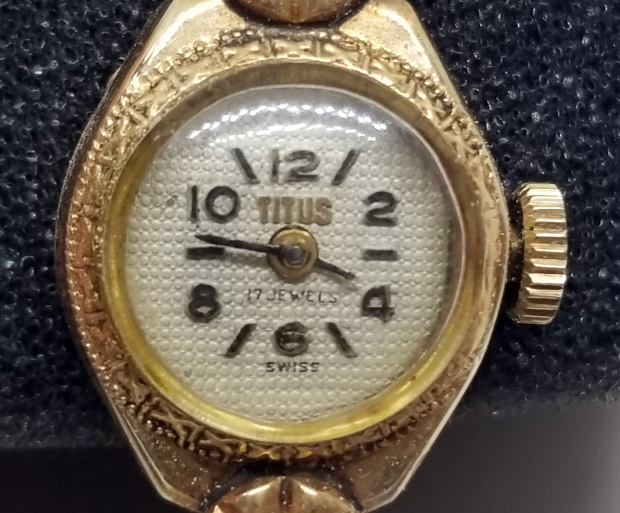 ÇALIŞIR DURUMDA ANTİKA ALTIN KOL SAATİ