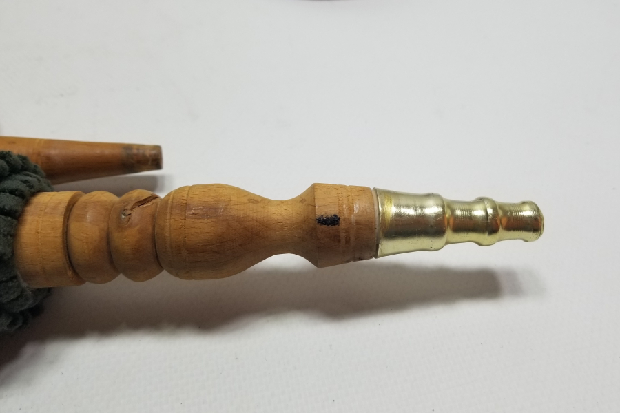 İKİ ADET ANTİKA NARGİLE MARPUCU