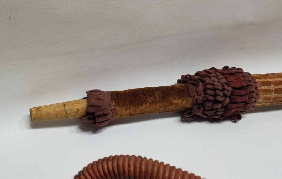 İKİ ADET ANTİKA NARGİLE MARPUCU