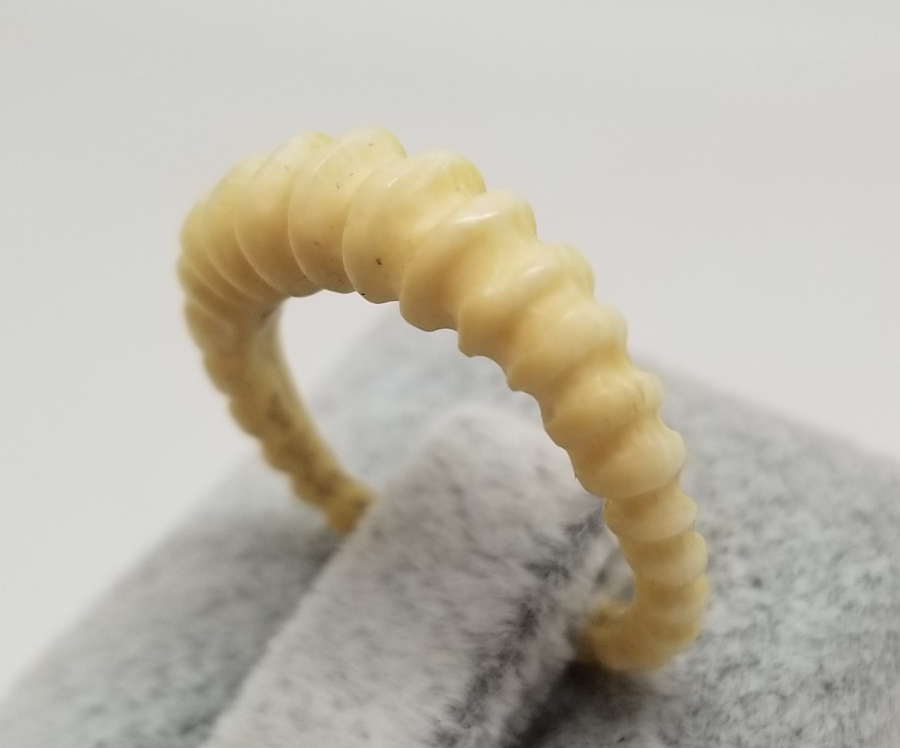 OSMANLI DÖNEMİ ÖZEL YAPIM FİLDİŞİ YÜZÜK