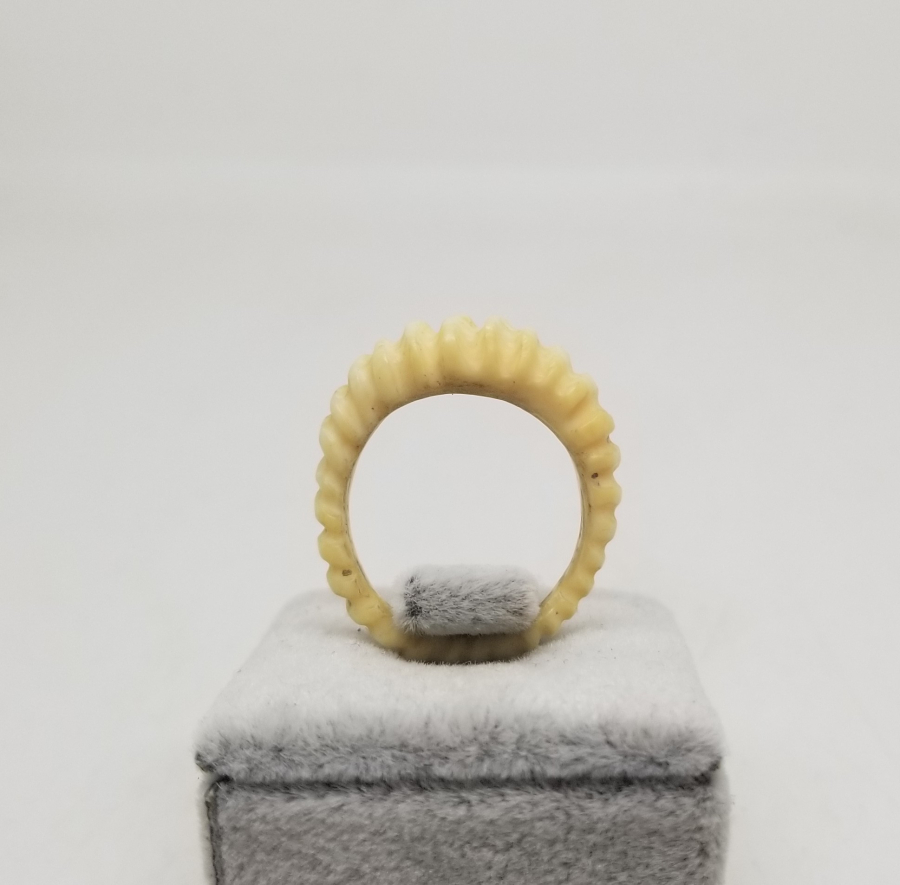 OSMANLI DÖNEMİ ÖZEL YAPIM FİLDİŞİ YÜZÜK