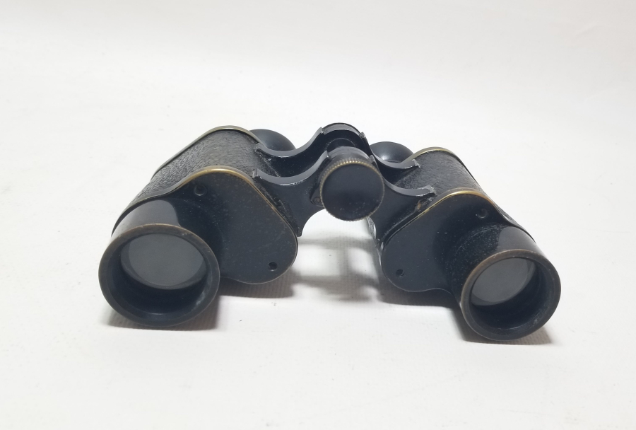 ORİJİNAL KUTUSUNDA ÜZERİ OSMANLICA YAZILI NADİR SUBAY DÜRBÜNÜ