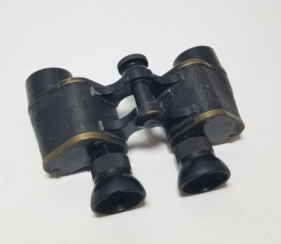 ORİJİNAL KUTUSUNDA ÜZERİ OSMANLICA YAZILI NADİR SUBAY DÜRBÜNÜ