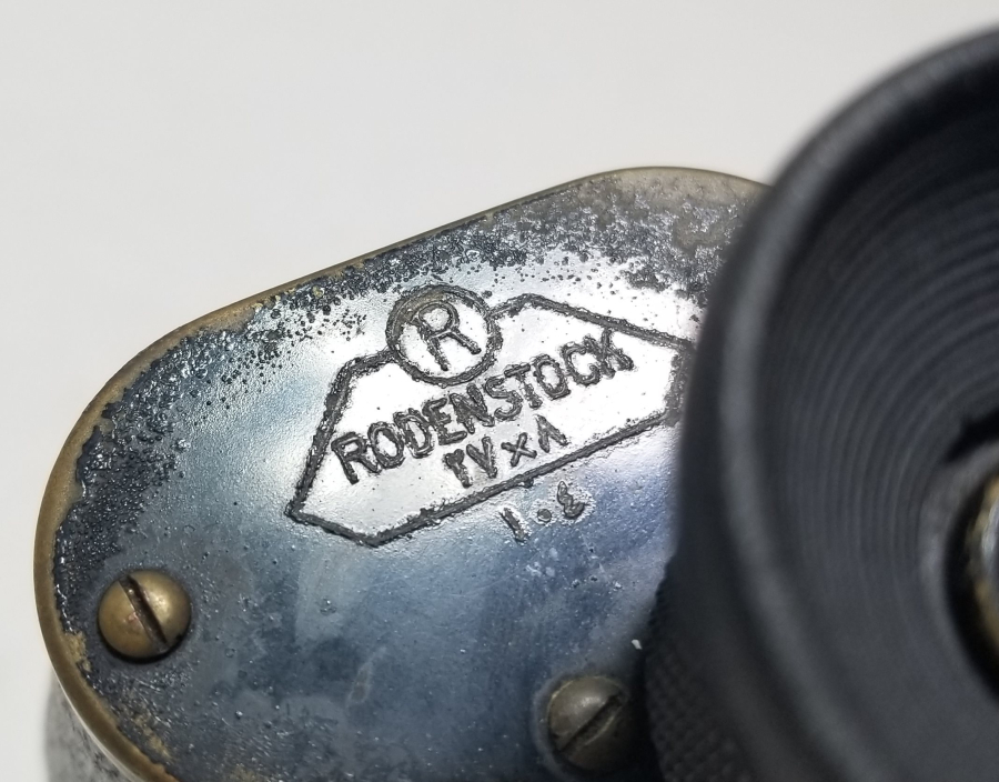 ORİJİNAL KUTUSUNDA ÜZERİ OSMANLICA YAZILI NADİR SUBAY DÜRBÜNÜ