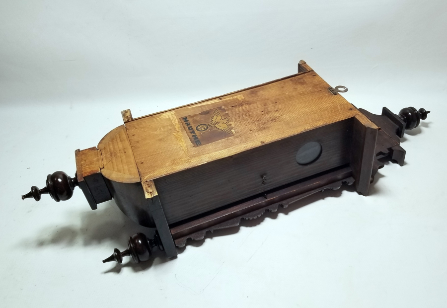 OSMANLI DÖNEMİ BÜYÜK BOY EMAYE KADRAN DUVAR SAATİ