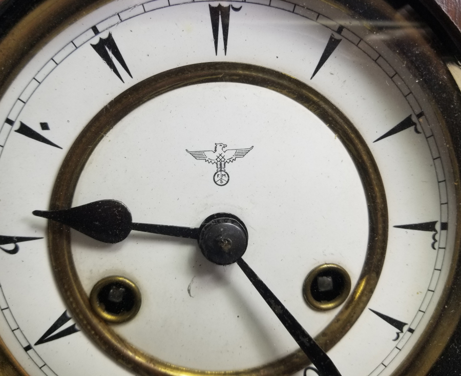 OSMANLI DÖNEMİ BÜYÜK BOY EMAYE KADRAN DUVAR SAATİ