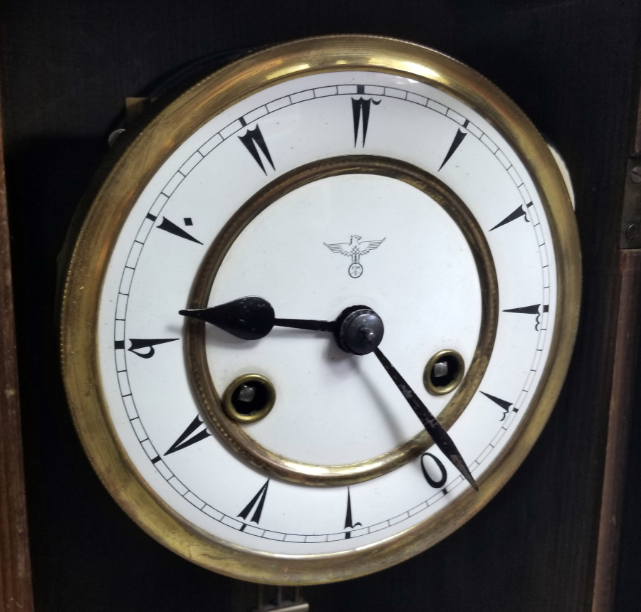 OSMANLI DÖNEMİ BÜYÜK BOY EMAYE KADRAN DUVAR SAATİ