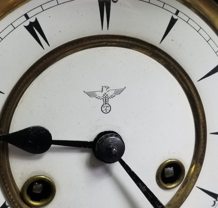 OSMANLI DÖNEMİ BÜYÜK BOY EMAYE KADRAN DUVAR SAATİ