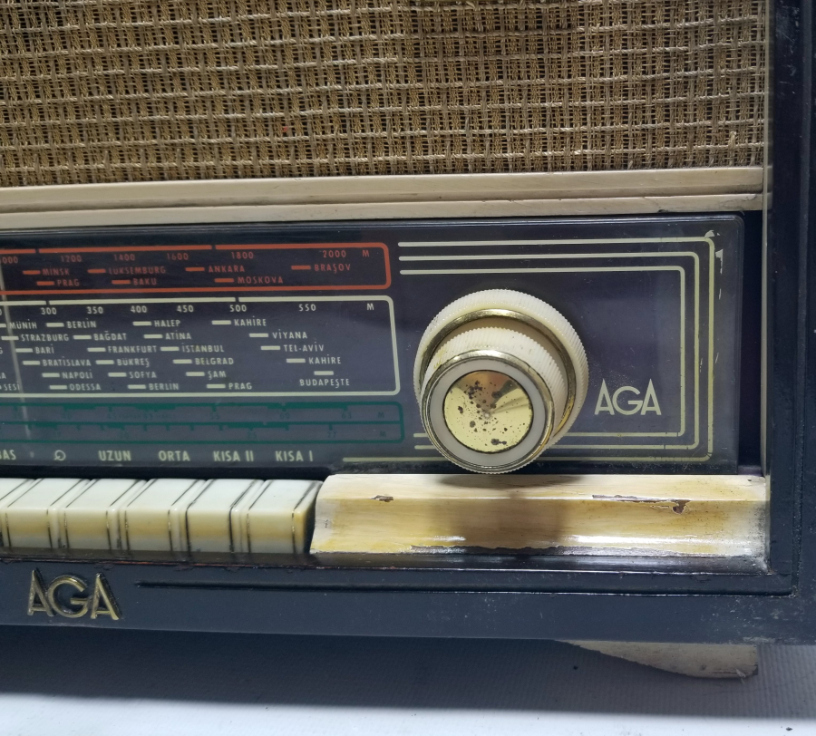 ÇALIŞIR DURUMDA ANTİKA RADYO