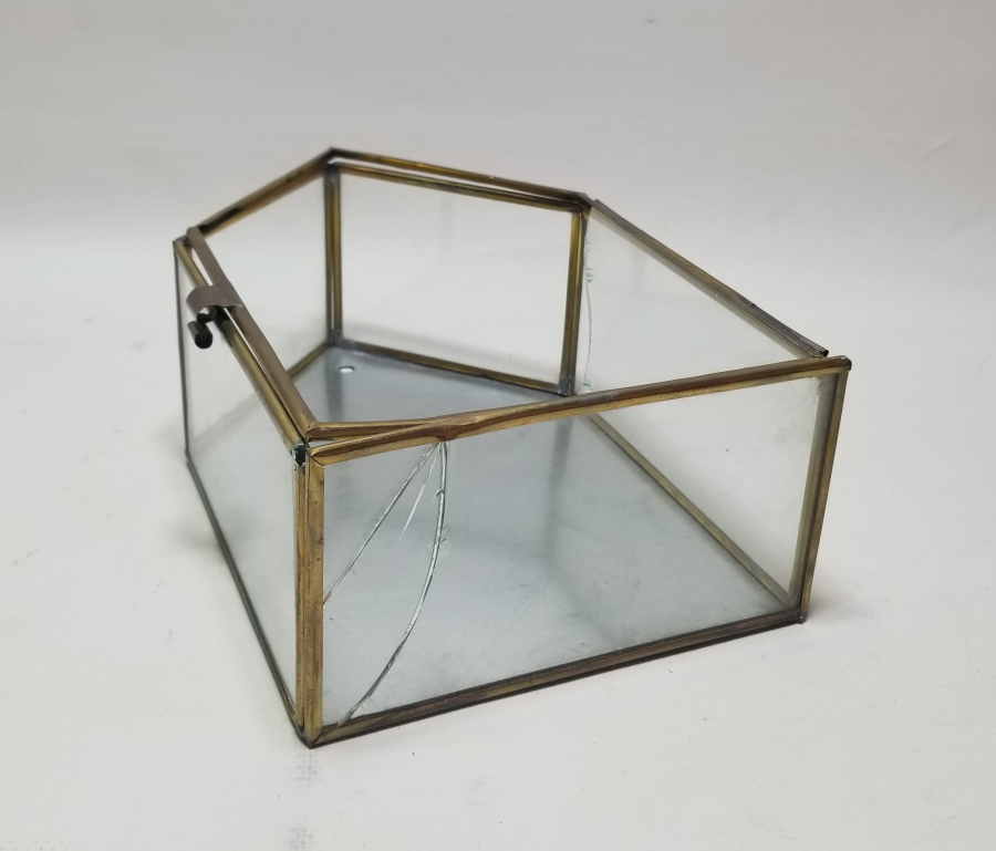 OSMANLI DÖNEMİ CAM SAAT KUTUSU