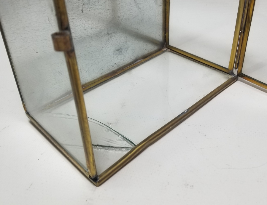 OSMANLI DÖNEMİ CAM SAAT KUTUSU