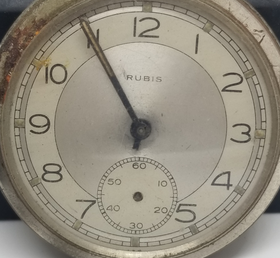 ORİJİNAL KORUMA KILIFINDA ANTİKA KURMALI CEP SAATİ