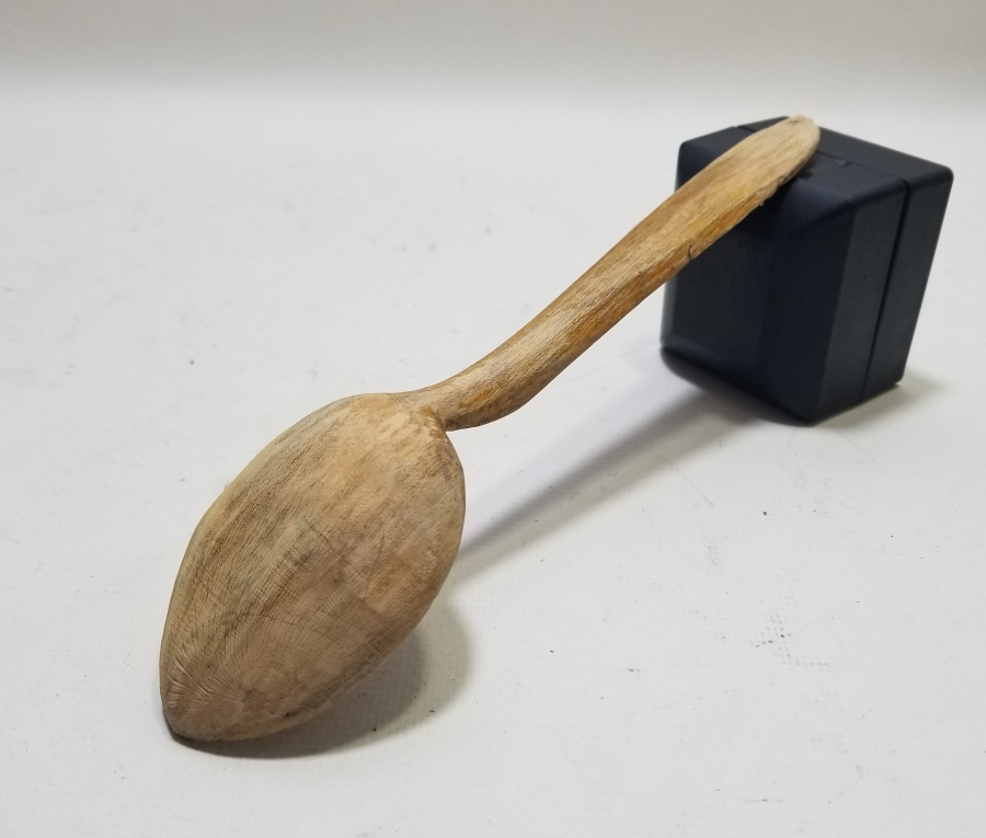 EL BOYAMA ANTİKA BALIKESİR YÖRESİ TAHTA KAŞIK