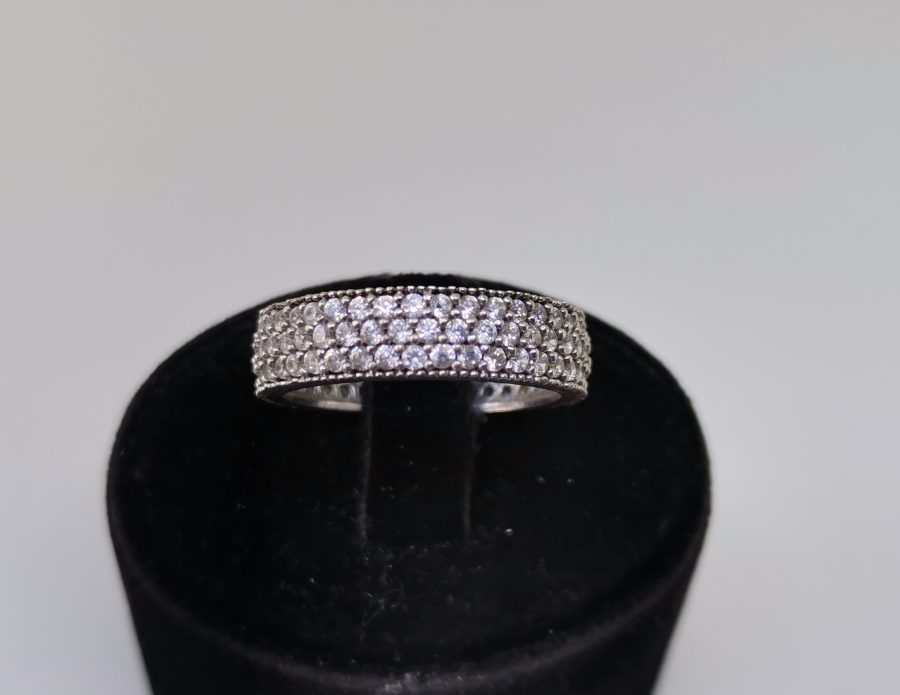 MARGAZİT TAŞLI GÜMÜŞ ALYANS