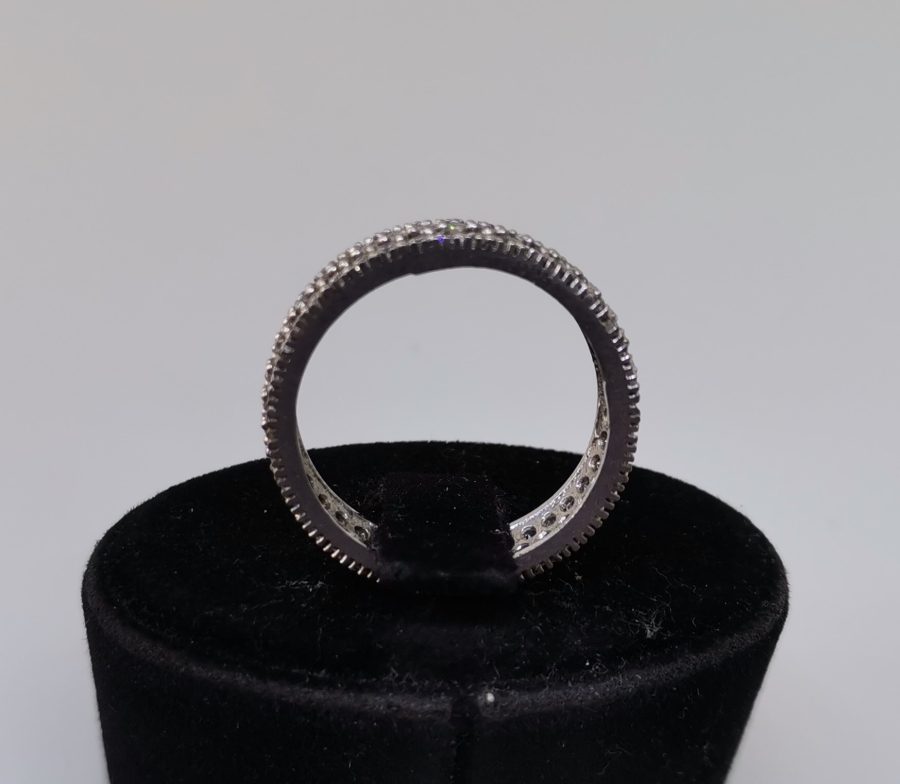 MARGAZİT TAŞLI GÜMÜŞ ALYANS