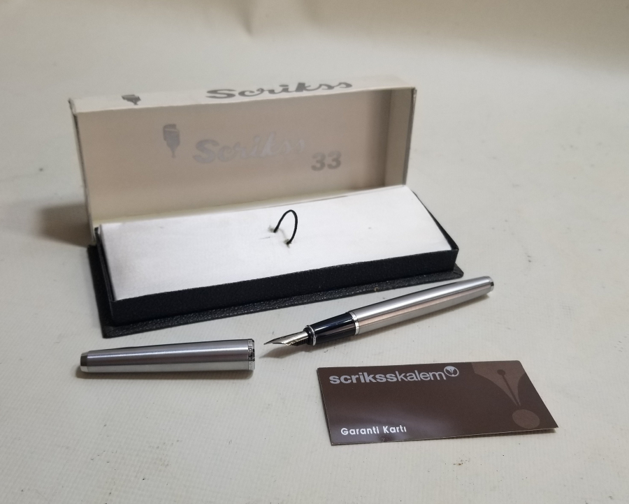 ORİJİNAL KUTUSUNDA SCRİKSS MARKA DOLMA KALEM