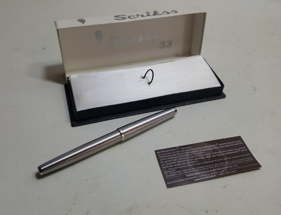 ORİJİNAL KUTUSUNDA SCRİKSS MARKA DOLMA KALEM