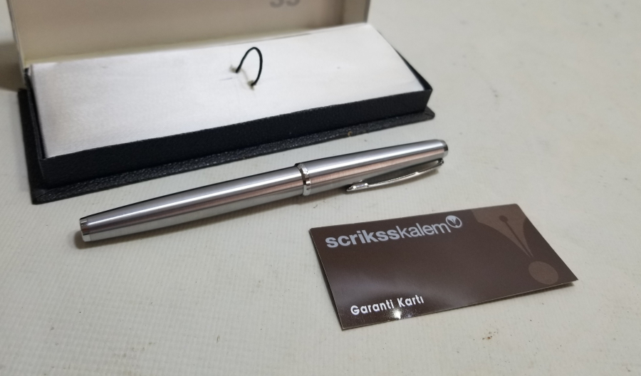 ORİJİNAL KUTUSUNDA SCRİKSS MARKA DOLMA KALEM