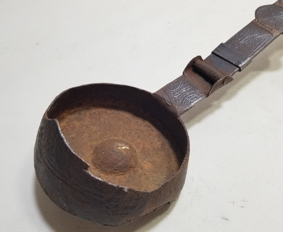 OSMANLI DÖNEMİ ÜZERİ İŞLEMELİ KATLANIR KAHVE KAVURMA TAVASI