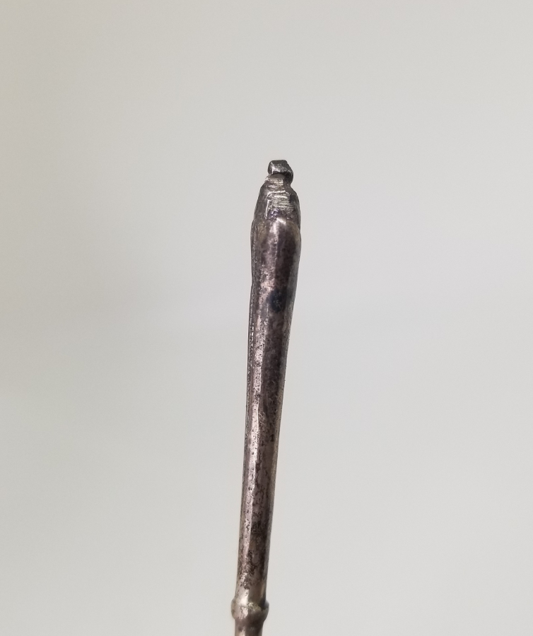 UÇ KISMI LALE FİGÜRLÜ OSMANLI DÖNEMİ GÜMÜŞ İĞNE