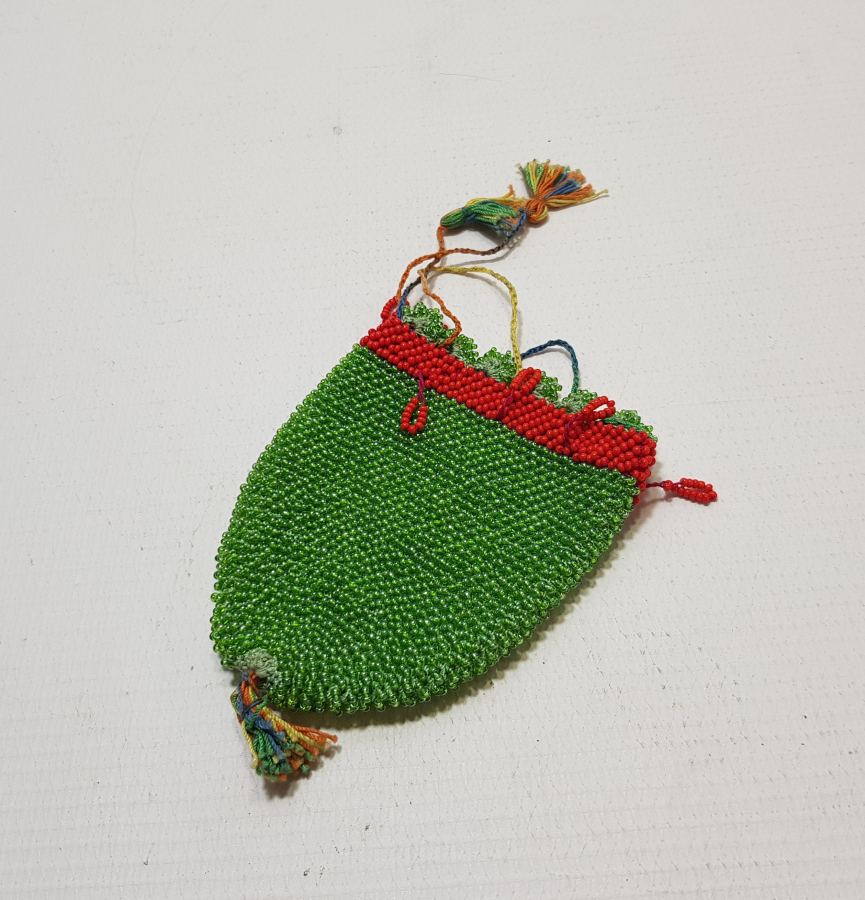 OPAL VE MERCAN TAŞLI EL YAPIMI OSMANLI DÖNEMİ NADİR KESE