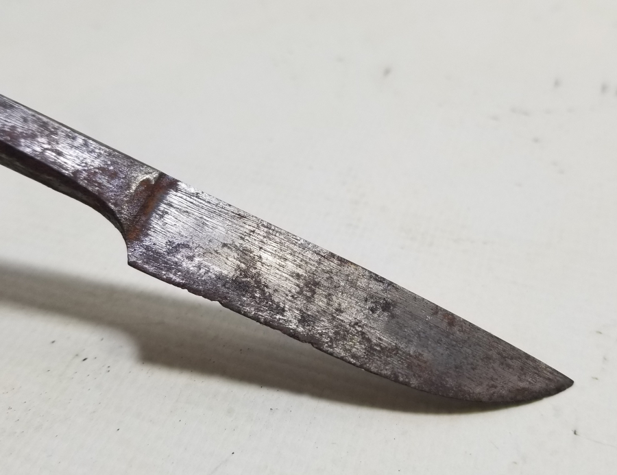 OSMANLI DÖNEMİ NADİR TİPTE PRİMİTİF MAKTA - HATTAT BIÇAĞI