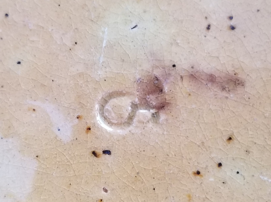 NADİR TİPTE İÇİ OSMANLICA YAZILI ÇANAKKALE BÜYÜK BOY KAPAKLI KASE